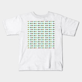 Car with caravan Kids T-Shirt